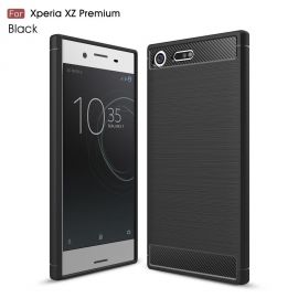 Силикон гръб Carbon за Sony Xperia XZ Premium