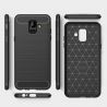 Силикон гръб Carbon за Samsung Galaxy A6 (2018) A600F