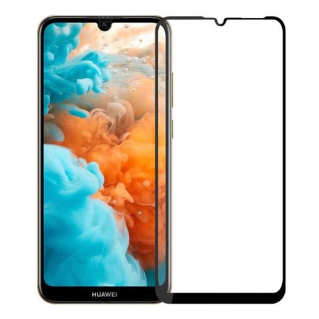 Протектор за целия дисплей от закалено стъкло за Huawei Y7 2019