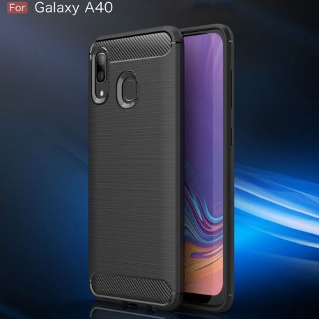 Силикон гръб Carbon за Samsung Galaxy A40