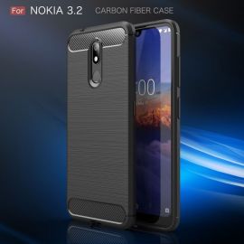 Силикон гръб Carbon за Nokia 3.2 2019