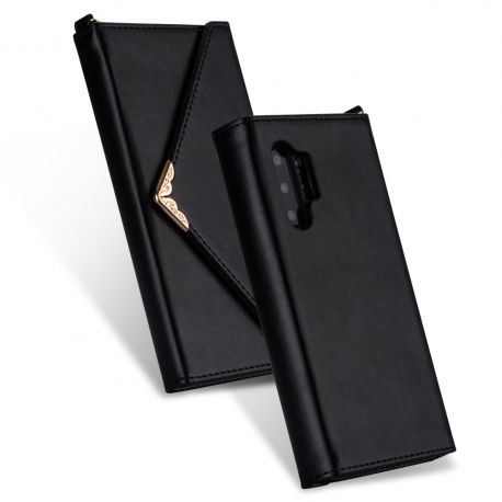 Луксозен кожен калъф Envelope за Samsung Galaxy Note 10+ Plus