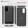 Силикон гръб Carbon за Samsung Galaxy S20