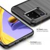Силикон гръб Carbon за Samsung Galaxy S20 Ultra