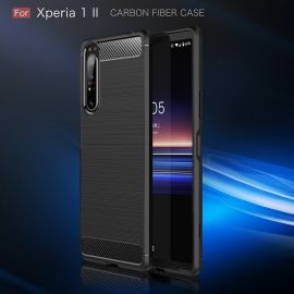 Силикон гръб Carbon за Sony Xperia 1 II